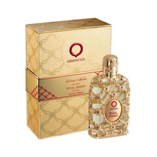 • Orientica Royal Amber For Women - 2.7 OZ EDP Spray Long Lasting Floral Scent Perfume Ideal Christmas Gift Multiple Volume