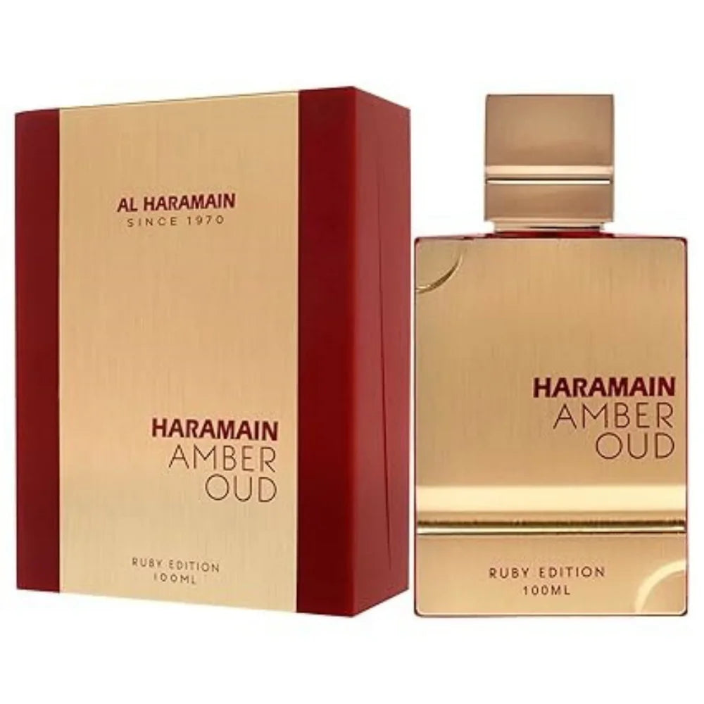 • Al Haramain Amber Rouge Edition For Men And Women Eau De Toilette Spray 2.0 OZ - 60ml Long-lasting Fragrance Best Christmas Gift