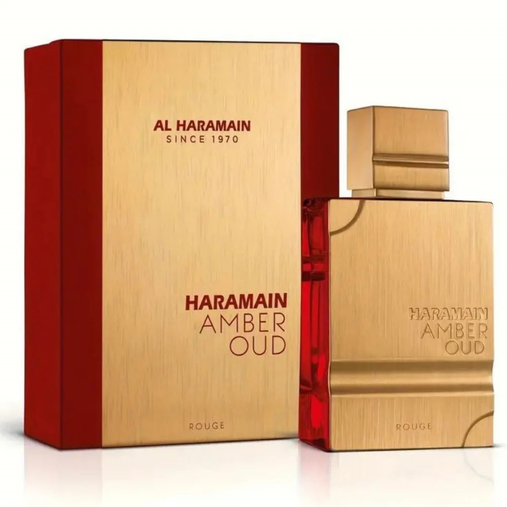 • Al Haramain Amber Rouge Edition For Men And Women Eau De Toilette Spray 2.0 OZ - 60ml Long-lasting Fragrance Best Christmas Gift