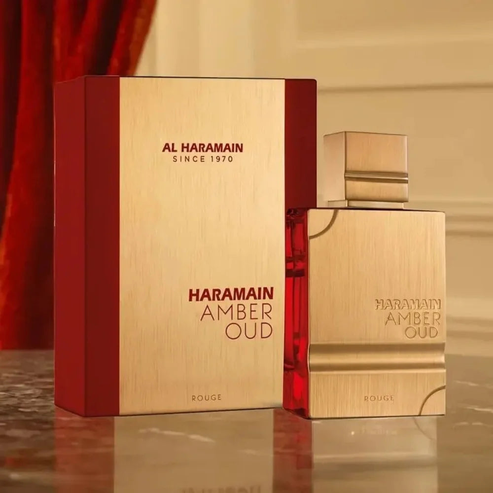 • Al Haramain Amber Rouge Edition For Men And Women Eau De Toilette Spray 2.0 OZ - 60ml Long-lasting Fragrance Best Christmas Gift