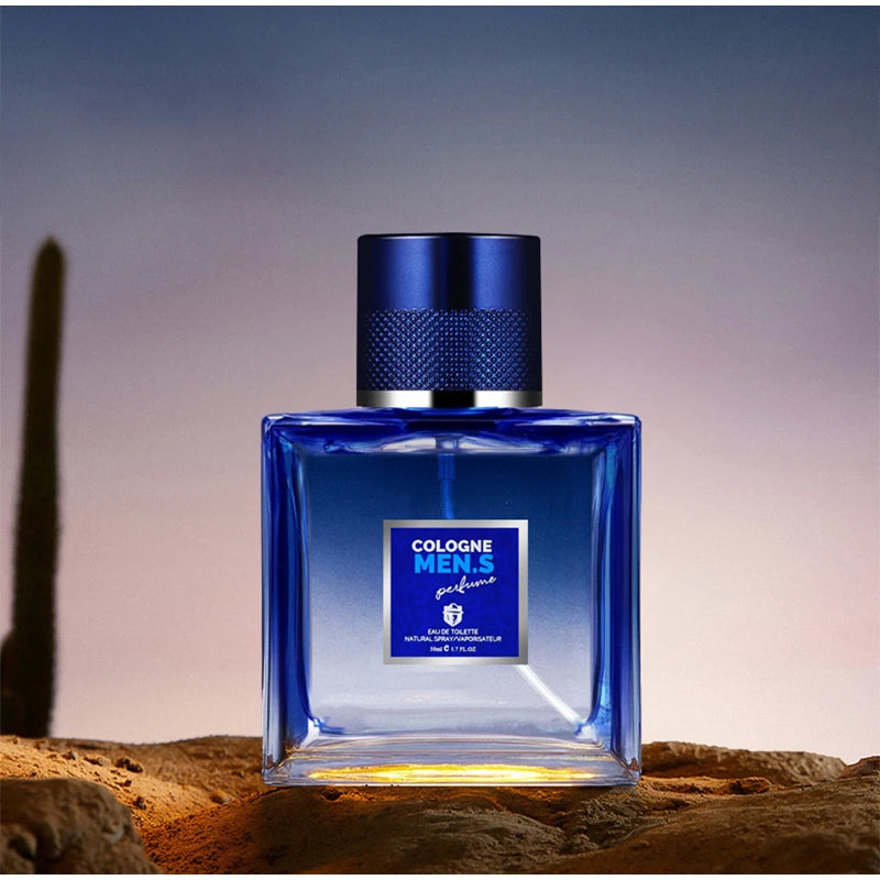 Blue Genuine Men Perfume,Fresh Flowers,Fruits And Trees Fragrance Citrusy Scent Long-Lasting Cologne Charming Eau De Toilette