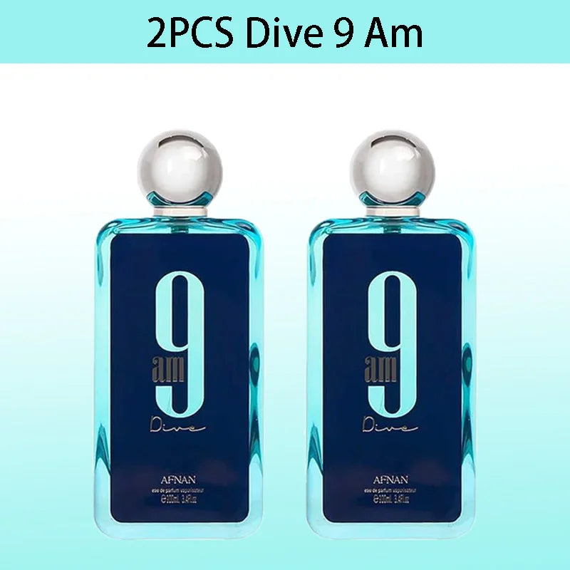 3.4 Oz /100ML Dive Men Persistent Charming Charm Wood Tone More Solemn Gorgeous Hair Body Perfume Spray for Men Women Deodorants