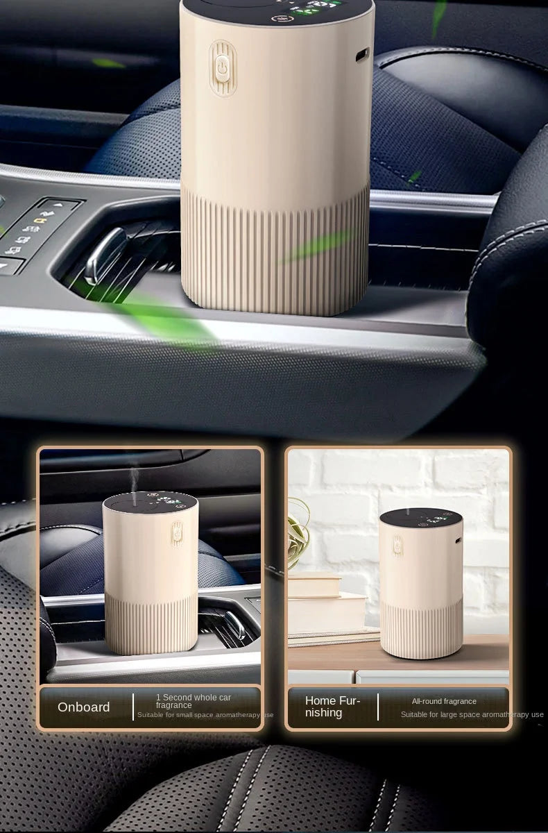 Essential Oil Diffuser Portable Cordless Diffuser Battery Operated for Car Office Home USB Rechargeable Scent Diffusers