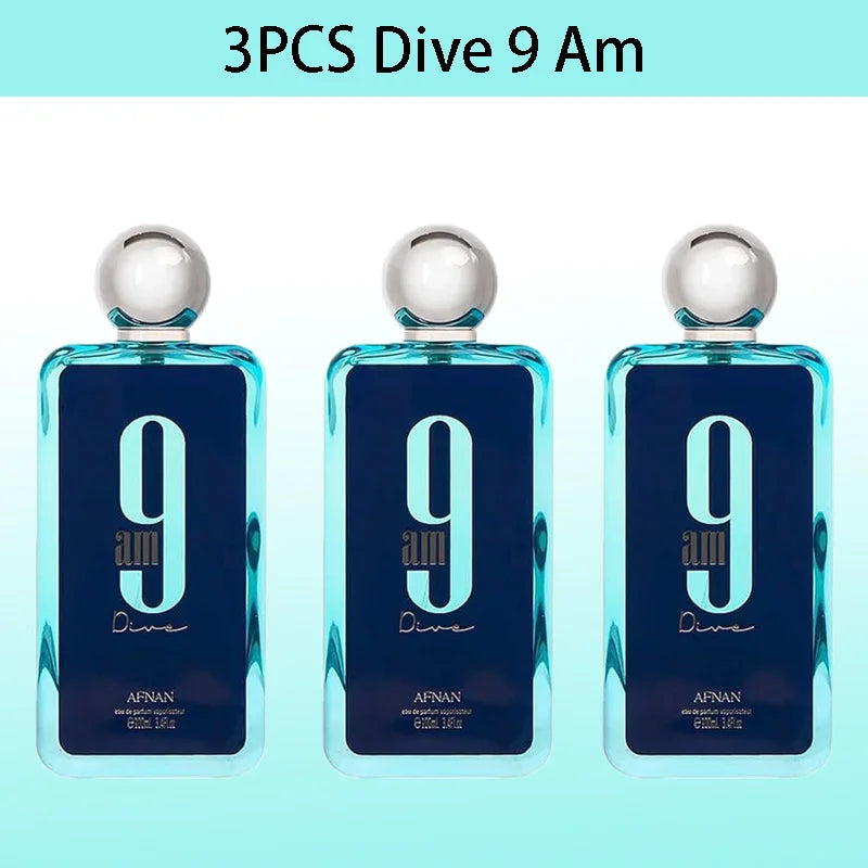 3.4 Oz /100ML Dive Men Persistent Charming Charm Wood Tone More Solemn Gorgeous Hair Body Perfume Spray for Men Women Deodorants