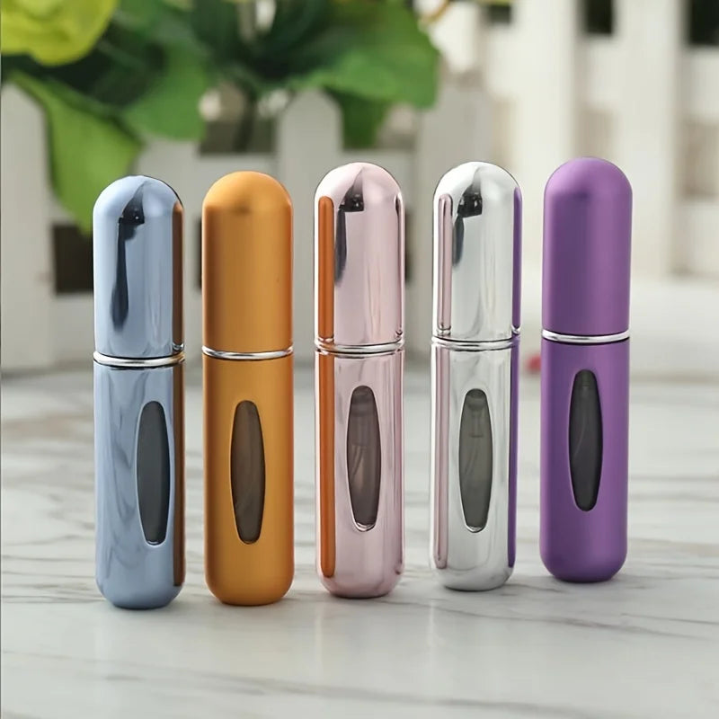 Women's Perfume Bottle 5ml Portable Perfume Bottle Refillable Spray Container Travel Convenient Perfume Dispenser Bottle