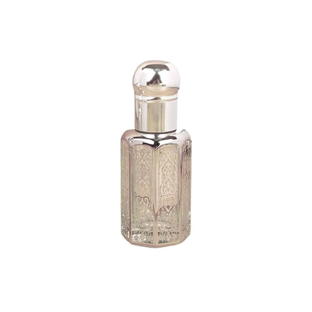 3/6/12ML Luxury Refillable Essential Oils Bottles Empty Perfume Bottle Portable Dropper Bottle Vintage Bronzing Liquid Container