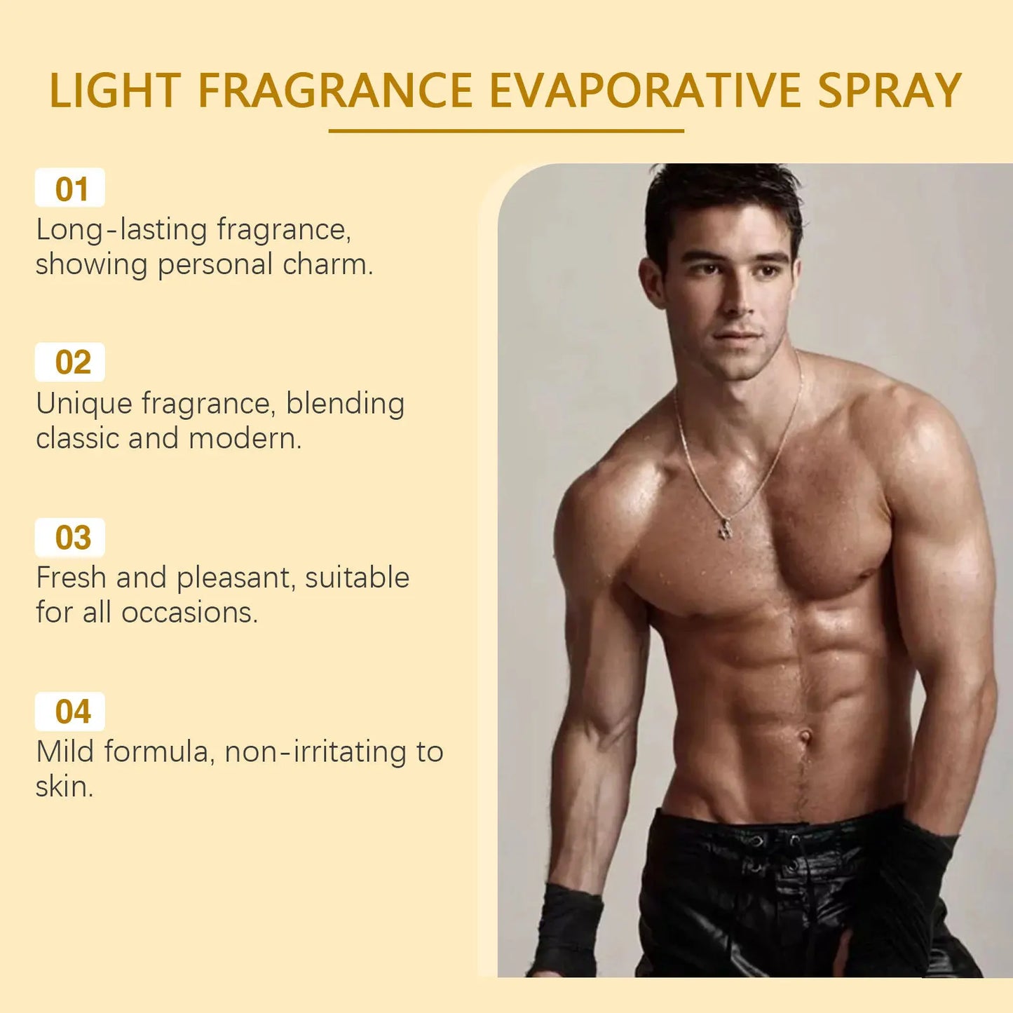 Men Cologne Lasting Perfume Light Fragrance Increase Attraction Confidence Attract Women Sandalwood Aroma Coffee Scent Perfume