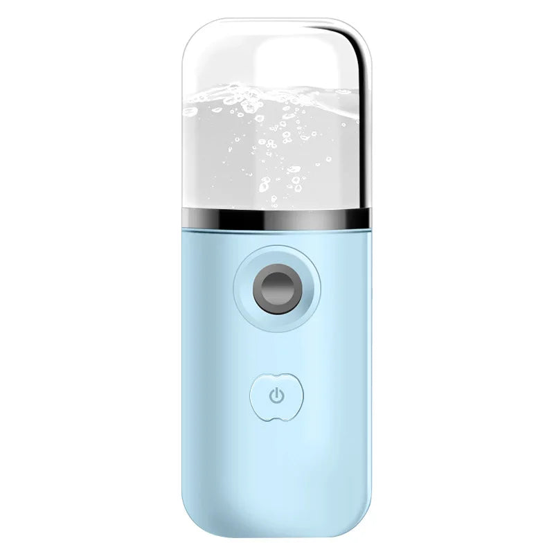 Portable USB Rechargeable Face Mist Nano Sprayer Facial Body Nebulizer Steamer Face Humidifier Instrument Spot Cleaner