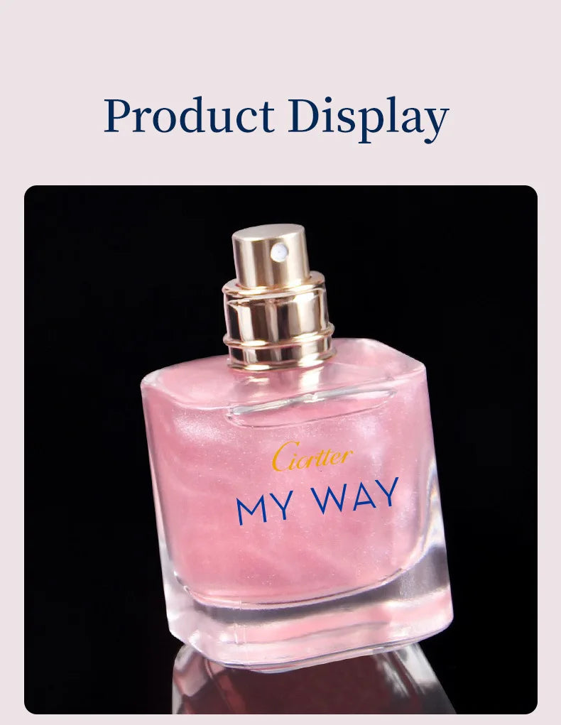 50ml Brand Perfume My Way Flying Sand Long Lasting Fragrance Wood Perfume for Women