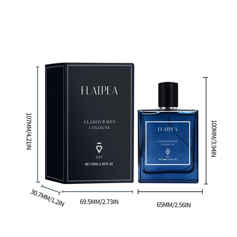 Blue Genuine Men Perfume,Fresh Flowers,Fruits And Trees Fragrance Citrusy Scent Long-Lasting Cologne Charming Eau De Toilette