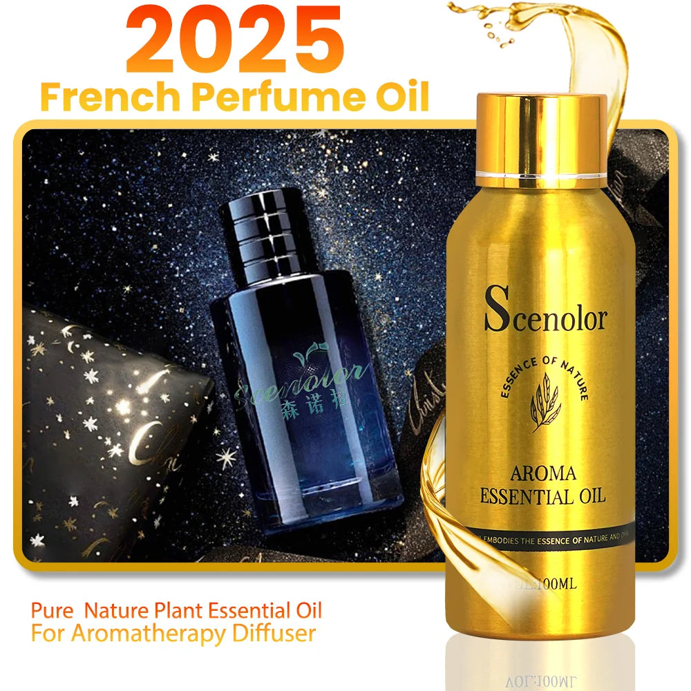 100ML Famous France Perfume Oil Men Women Fragrance Oasis Essential Oil Aromatherapy Diffuser Oil DLor Svuvage Ton Foud Oud Wood