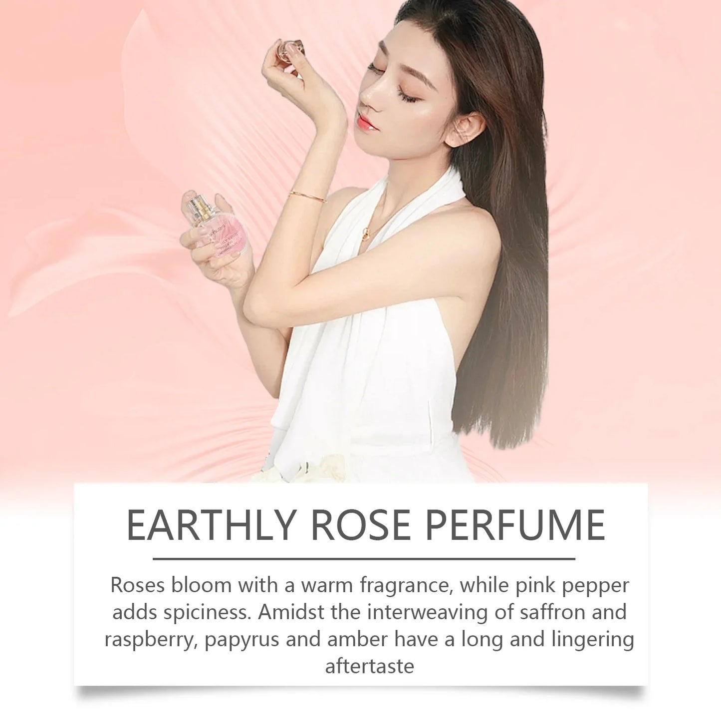 Perfume Womens Long Lasting Enchanter Rose Floral Fragrance Body Sprays Moisturize Fresh Scent Skin Deodorant Pheromone Perfumes