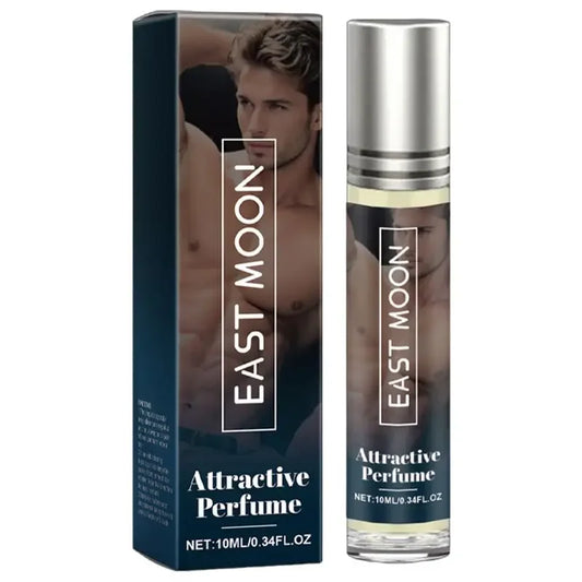 • Men Charming Perfume 10ml Pheromone Infused Cologne Men's Perfume Body Fresh Attracts Women Long Lasting Fragrance Roller