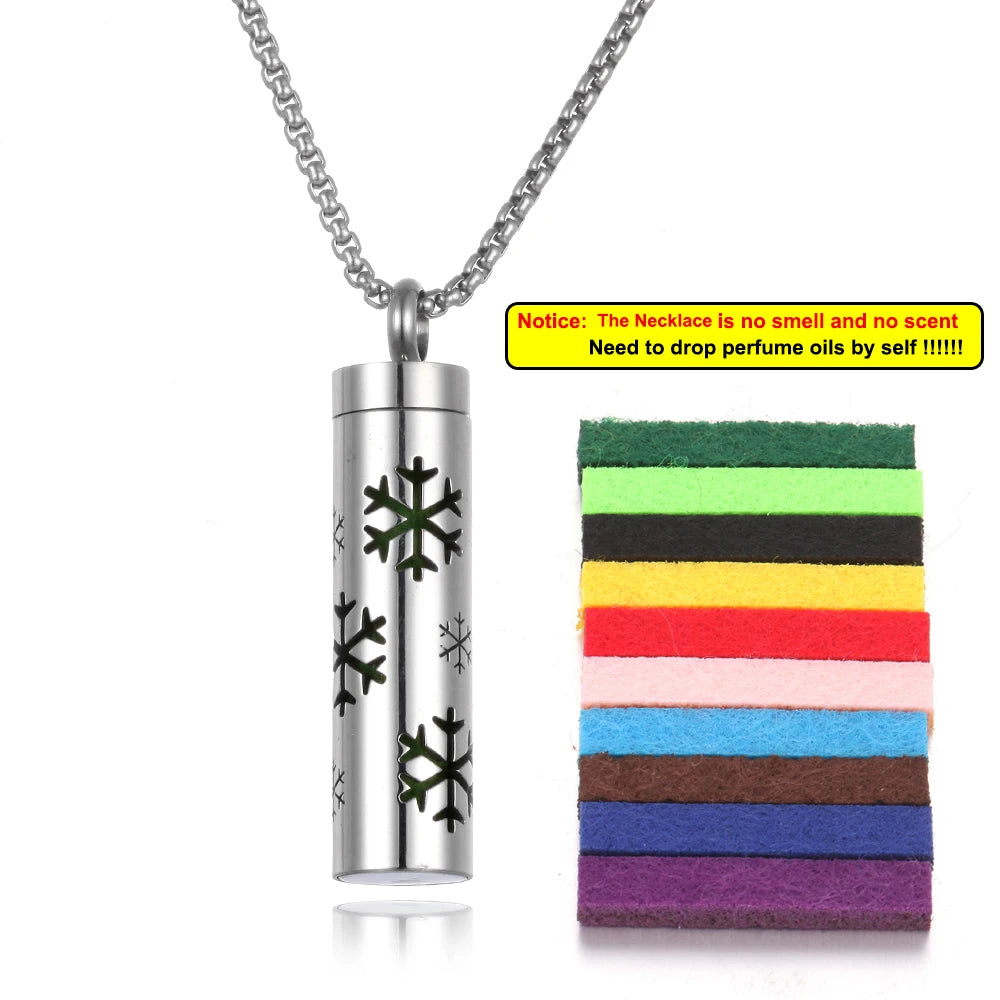 • Long Strip Aromatherapy Necklace Perfume Diffuser Essential Oil Diffuser