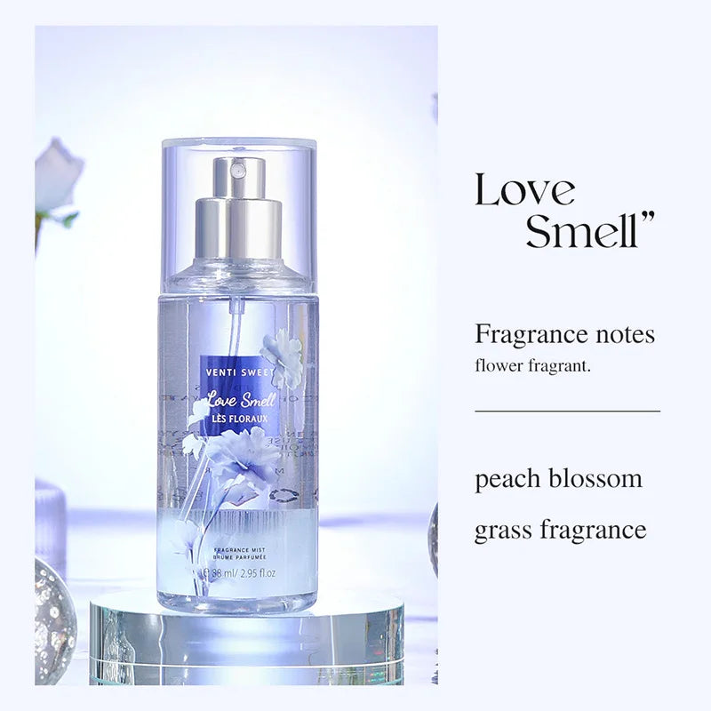 88ML Flower Fruit Perfume Vanilla Fragrance Women Date Scent Long-Lasting Good Girl Parfume Body Spray Floral Mist Air Freshener