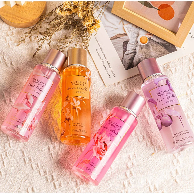 Flower Fruit Perfume Vanilla Fragrance Women Body Spray Date Scent Long-Lasting Parfume Body Spray Floral Mist Air Freshener