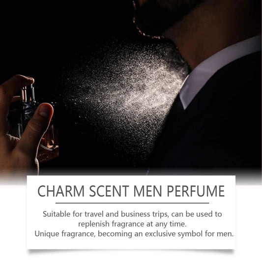 Men Sandalwood Perfume Spray Flirting Pheromone Non-stimulation Long Lasting Scent Romance Date Attract Women Fragrance Perfumes