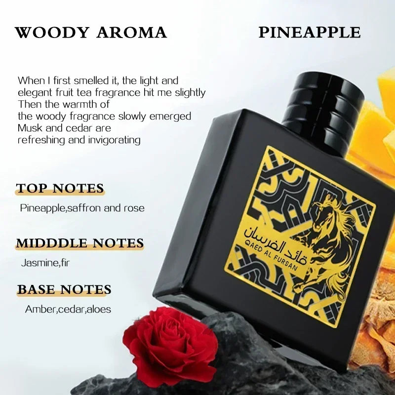 • 100ml Original Men's Perfume Arabic Dubai Men Perfumes Women Long Lasting Perfume Hombre Fragrance Cologne Pheromone Deodorants