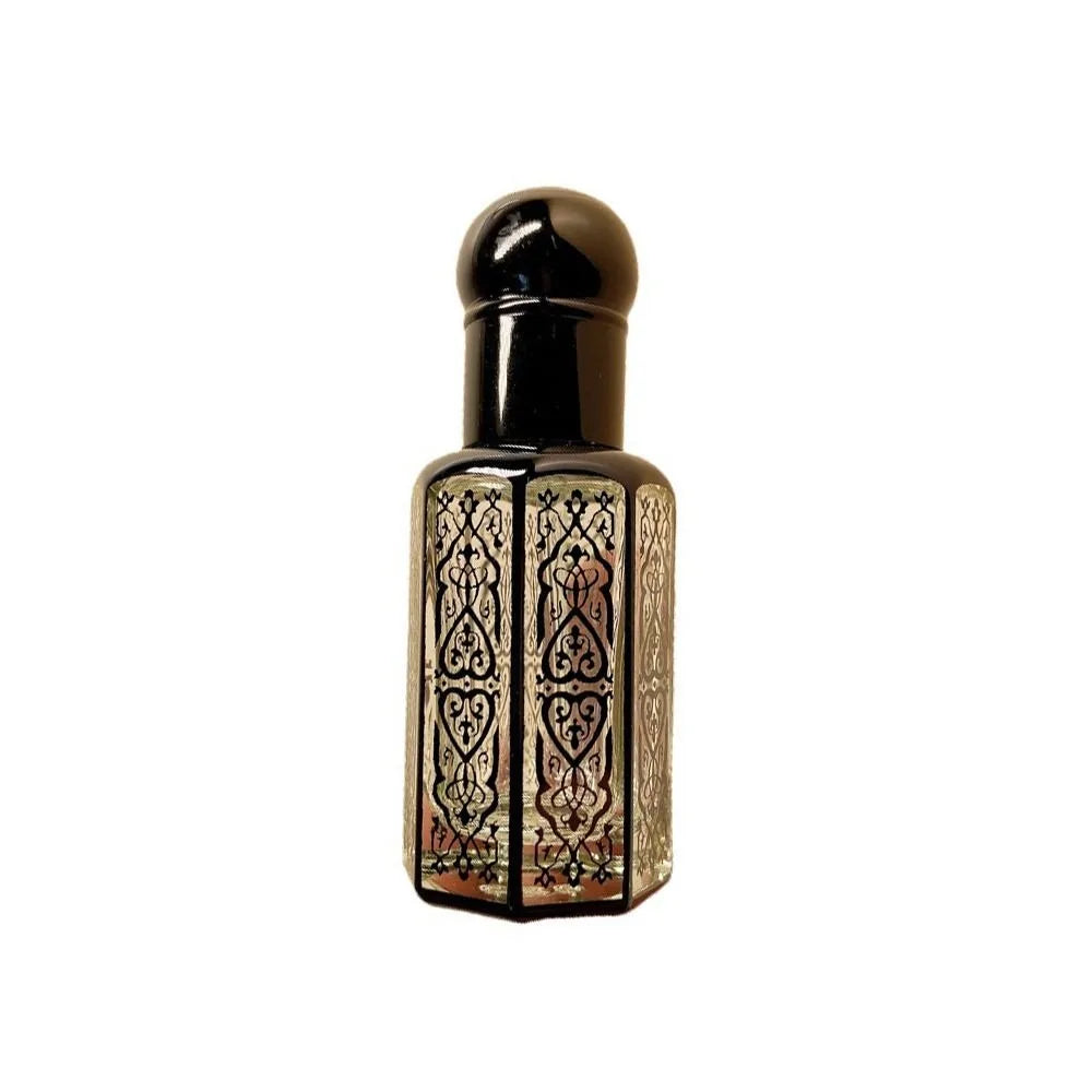 3/6/12ML Luxury Refillable Essential Oils Bottles Empty Perfume Bottle Portable Dropper Bottle Vintage Bronzing Liquid Container