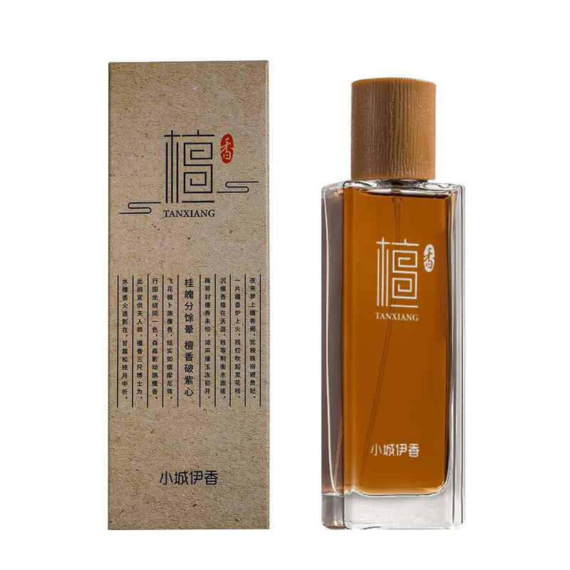 • 50ml Retro Chinese Temple Can Dao Sandalwood Incense PARFUM Oud and Agarwood Perfume Glamour Fragrance Body Spray for Men Women