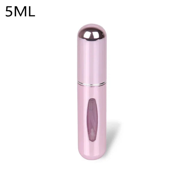 5/8ml Portable Perfume Atomizer Liquid Container For Cosmetics Mini Aluminum Spray Alcochol Empty Refillable Bottle