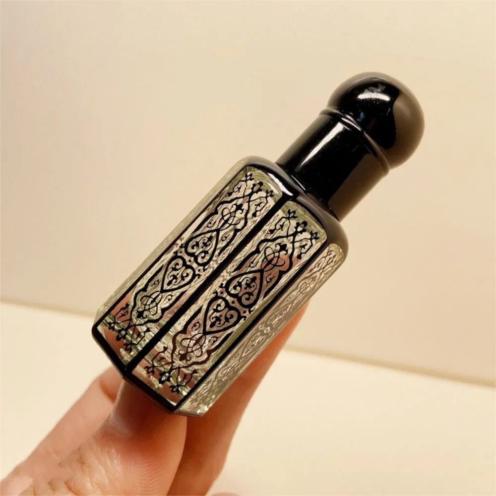 3/6/12ML Luxury Refillable Essential Oils Bottles Empty Perfume Bottle Portable Dropper Bottle Vintage Bronzing Liquid Container