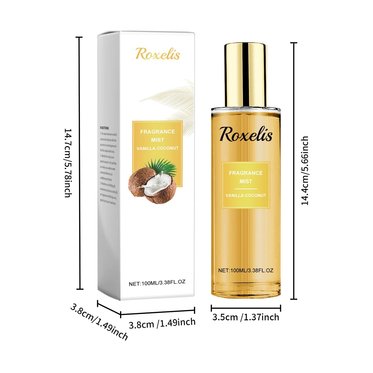 Coconut Fragrance Spray Plant Floral Scent Intimate Partner More Attract Stimulates Flirtation Women Body Pheromone Perfume Mist