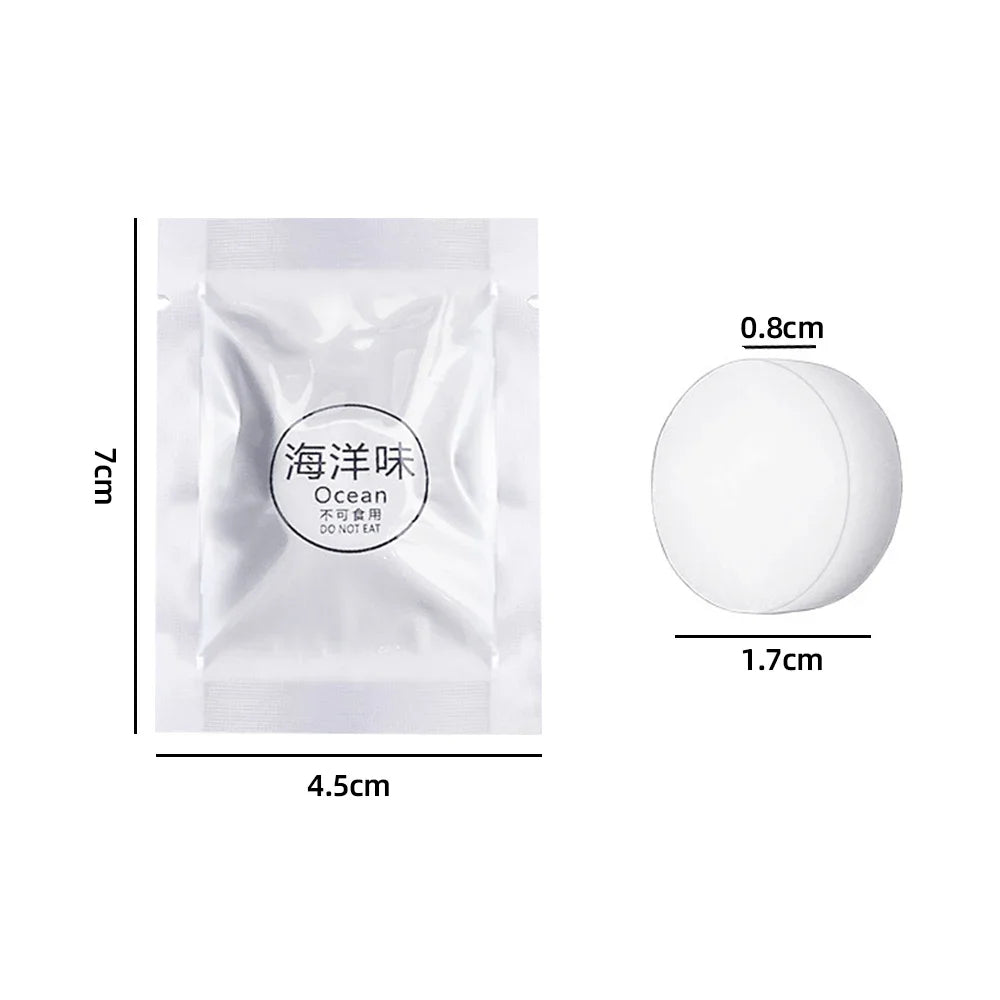 Car Air Freshener Replacement Tablet Flavor Supplement Solid Fragrance Scent Pads Perfume Refill for Air Vent Diffuser Purifier