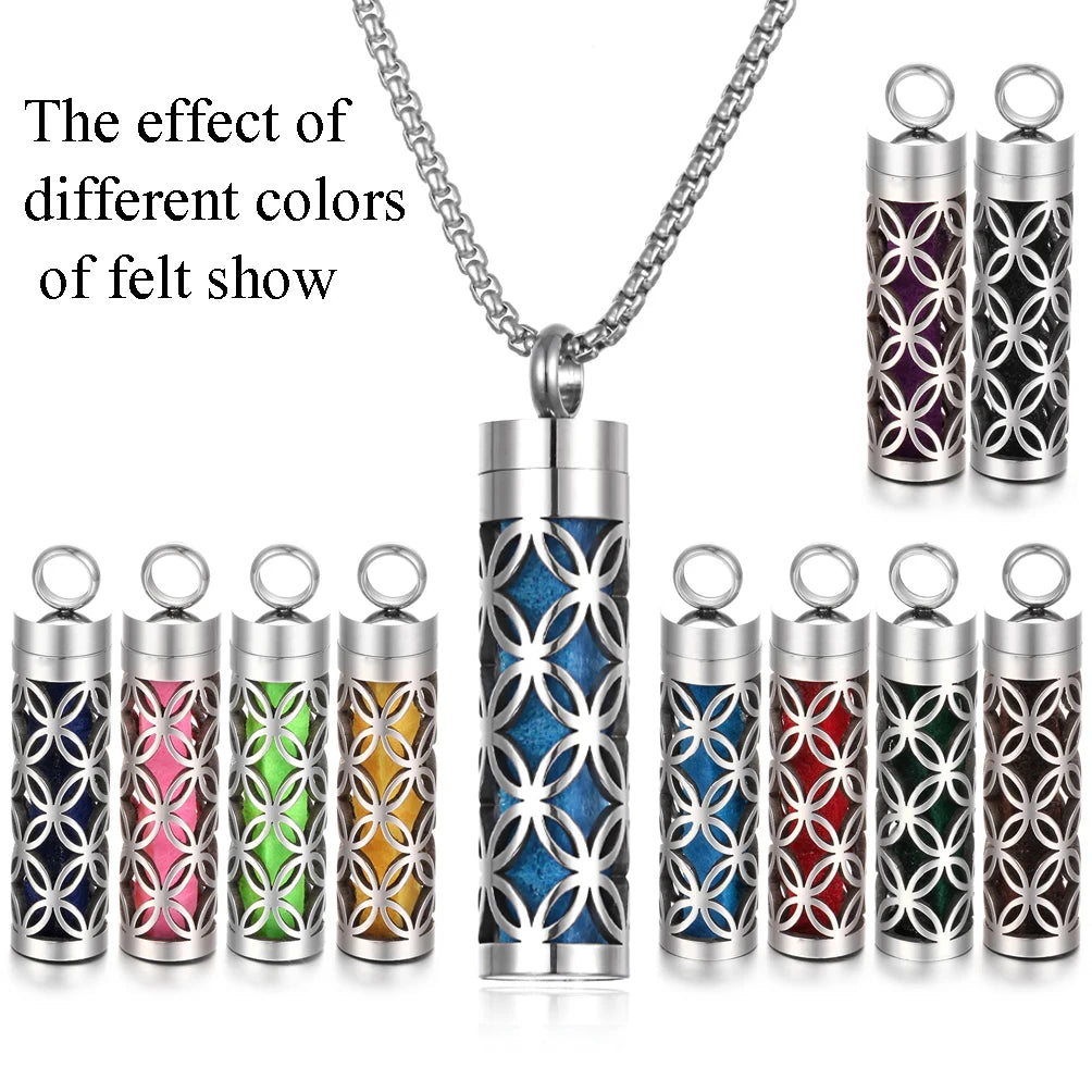 • Long Strip Aromatherapy Necklace Perfume Diffuser Essential Oil Diffuser