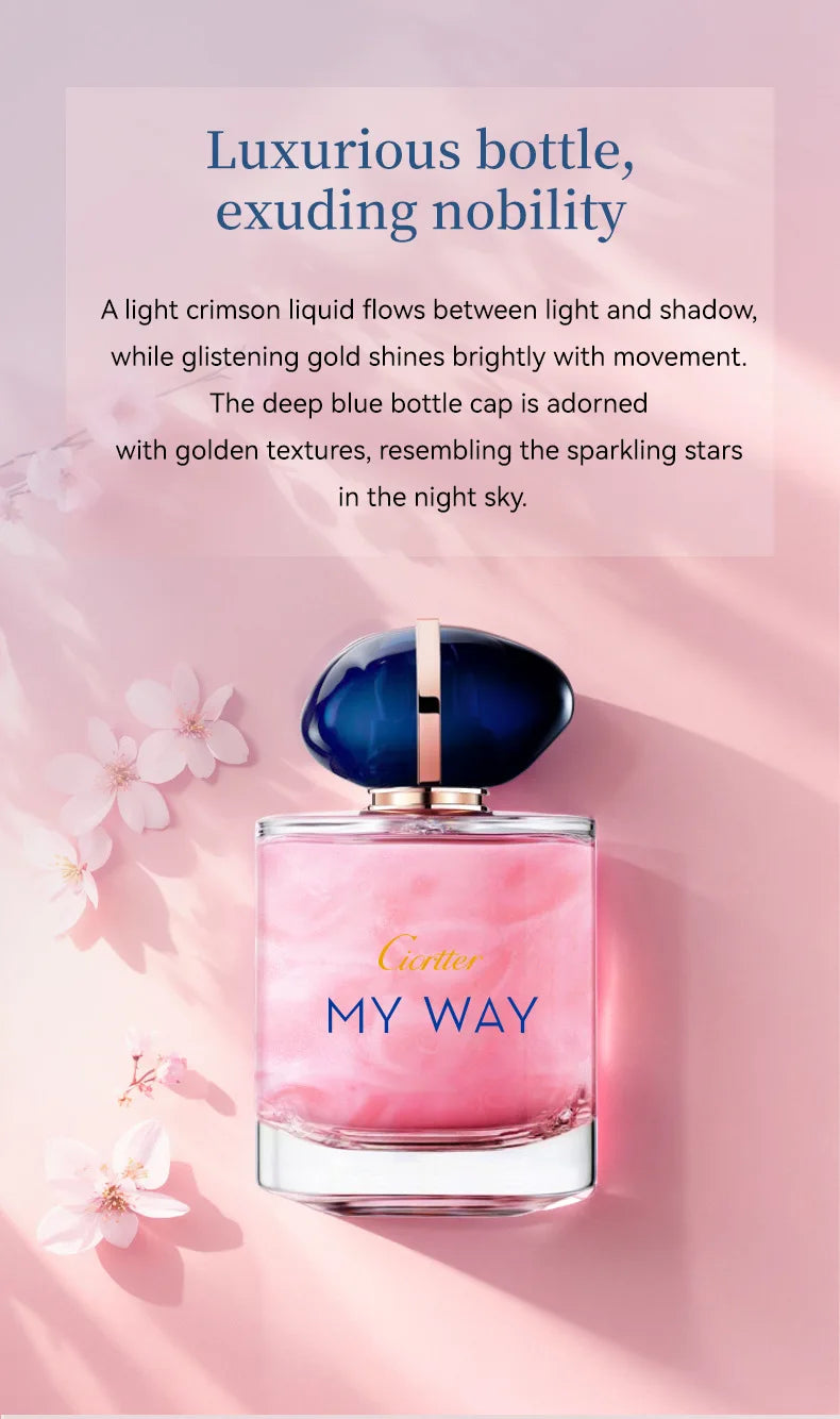 50ml Brand Perfume My Way Flying Sand Long Lasting Fragrance Wood Perfume for Women