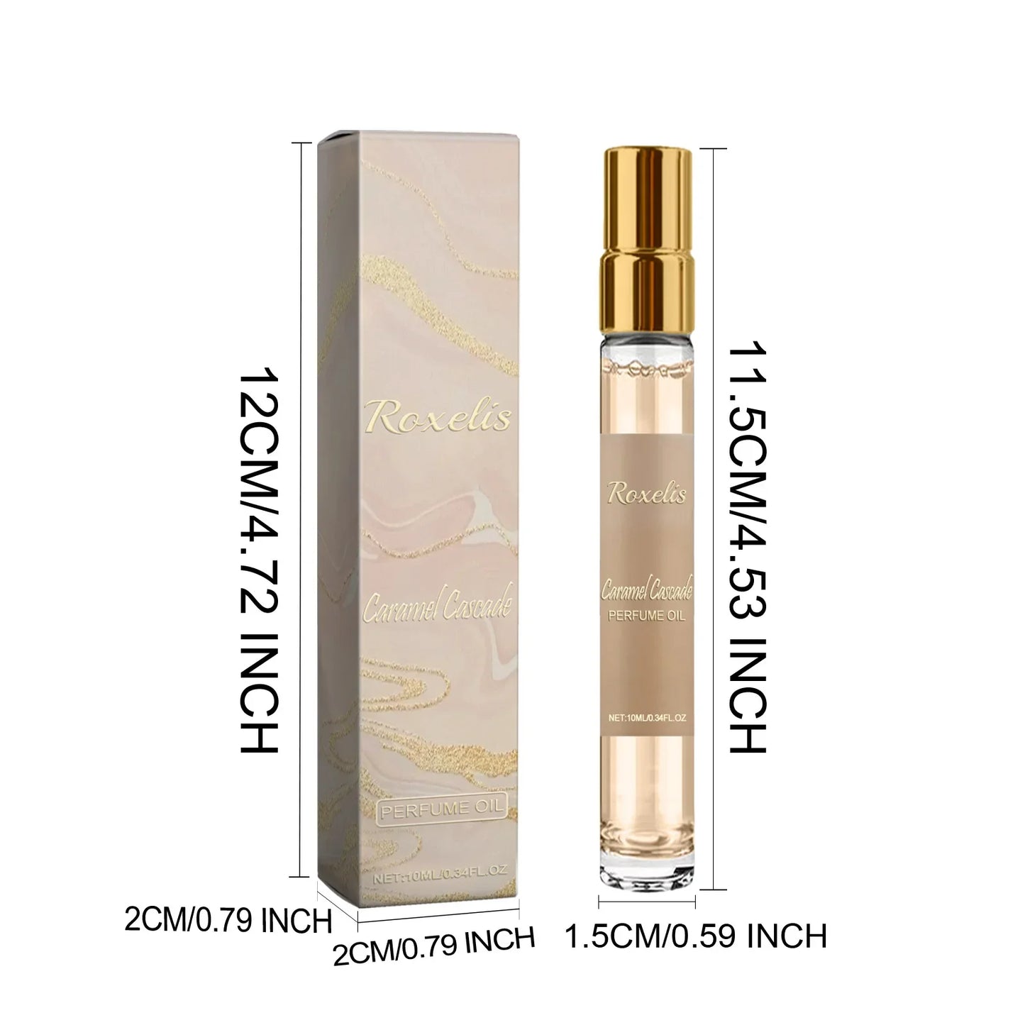 Caramel Perfume Light Fragrance Body Spray Natural Fresh Relieve Dating Exudes Charm Sweet Scent Portable Elegant Eau De Parfum