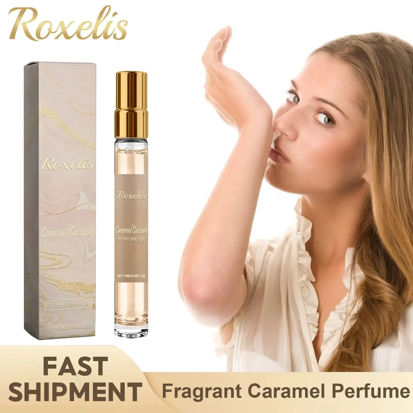 Caramel Perfume Light Fragrance Body Spray Natural Fresh Relieve Dating Exudes Charm Sweet Scent Portable Elegant Eau De Parfum