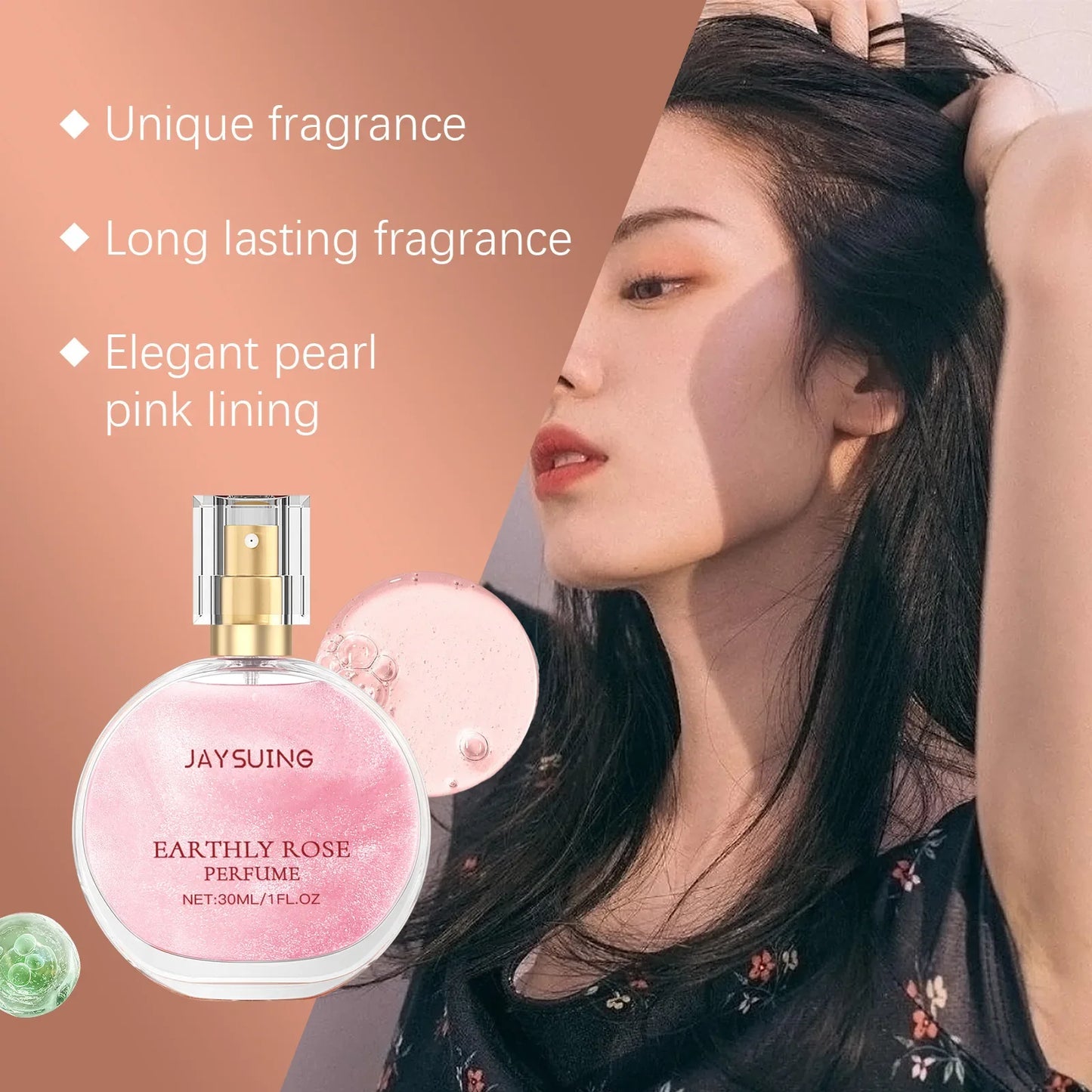 Perfume Womens Long Lasting Enchanter Rose Floral Fragrance Body Sprays Moisturize Fresh Scent Skin Deodorant Pheromone Perfumes