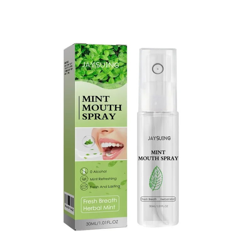 MINT MOUTH SPRAY Portable Mouth Freshener Oral Fresh Spray Mouths Cleaning-spray Remove Breath Odor Mist Oralcare Products